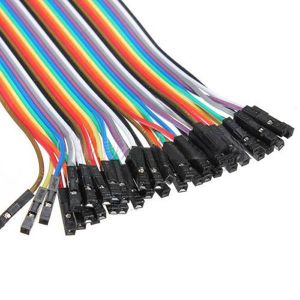 40 c/âbles de connexion m/âle /à femelle sans soudure de 40cm ruban Arduino