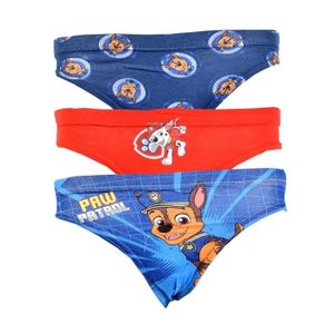 takestop Slip culotte 3 pièces Paw Patrouille Nickelodeon culotte coton culotte dessin animé linge bébé fille idée cadeau fantaisie aléatoire
