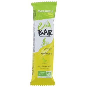 BARRE ÉNERGÉTIQUE -Overstims E-Bar Bio Citron Amande Unitaire (Saveu