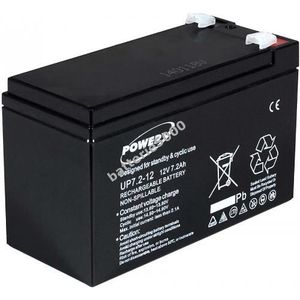 Batterie au Plomb Powery Batterie Rechargeable de Remplacement pour USV APC Back-UPS ES 550 12V Lead-Acid 