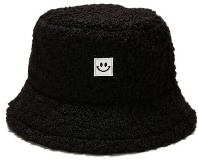 Chapeau Seau Motif Vache Avec Oreilles – Style Rétro Années 90, Polyester, Réversible, Circonférence 56-58 Cm