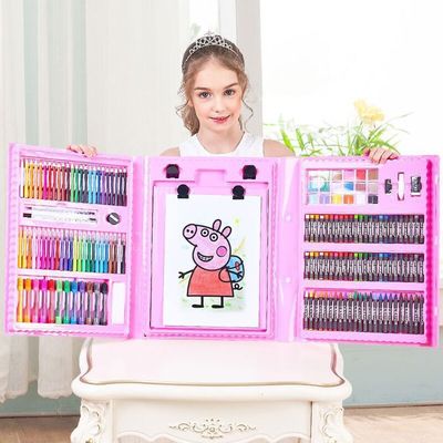 GOLDGE Malette Dessin Enfant Crayon de Couleurs, 230+ ièces Coloriage Kit Dessin, Cadeau Fille 3 GOLDGE Malette Dessin Enfant Crayon de Couleurs, 230+ ièces Coloriage Kit Dessin, Cadeau Fille 3