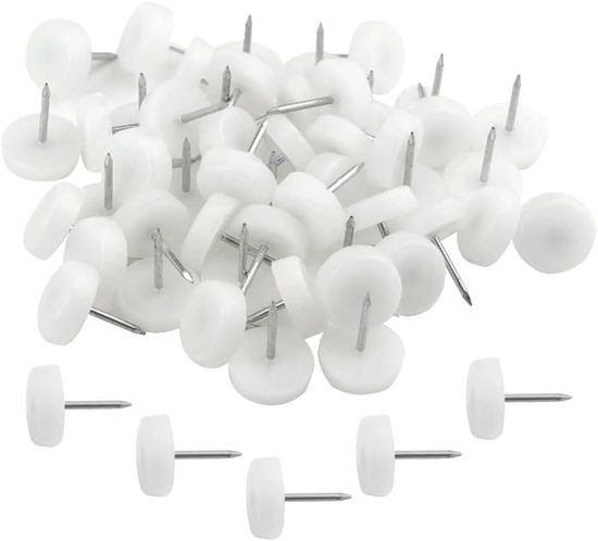 Clous Décoratifs En Cuivre Antique - Lot De 500, Tête 11 Mm, Longueur 17 Mm, Pour Meubles