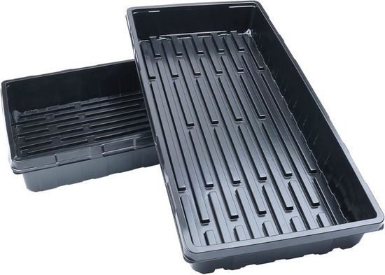 Plateau D'Arrosage + Couvercle Vilmorin 54 X 28 X 5,8 Cm – Idéal Pour Semis Et Jeunes Plants