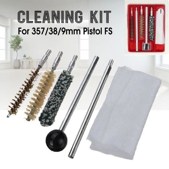 RELAX4LIFE Kit de Nettoyage Complet pour Armes à Feu, Fusil, Carabine, Petit Calibre
