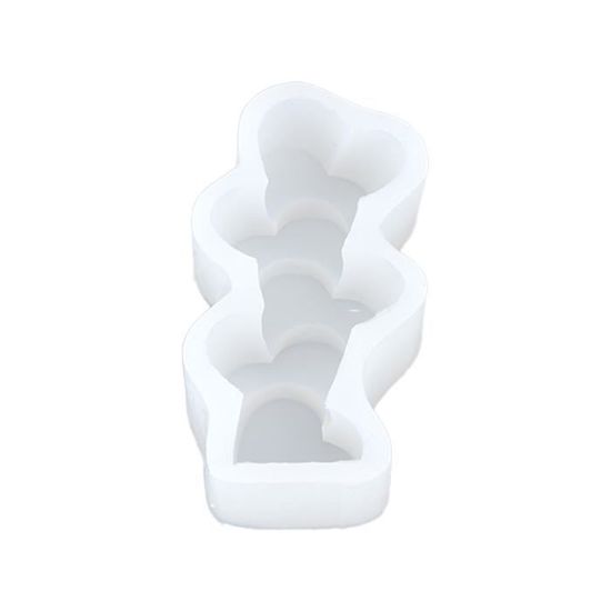 TAVADA - Moules En Silicone 3D Pour Bougies, Savons - Formes Cube Et Boule - Kit Avec Mèches Et Accessoires