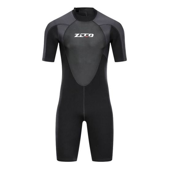 Maillot De Plongée Néoprène Homme Manches Courtes 1,5 Mm – Snorkeling, Surf, Natation – Tailles S à 3XL