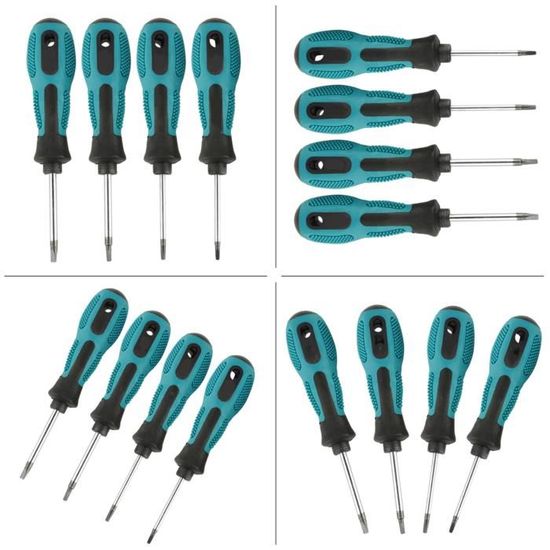 Jeu De 6 Tournevis Triangulaires, Embouts De Tournevis Triangulaires Magnetiques 18 Mm 20 Mm 23 Mm 27 Mm 30 Mm 42 Mm Outil De Reparation De Tournevis Pour Jouets Et Changement De Batterie 90690307