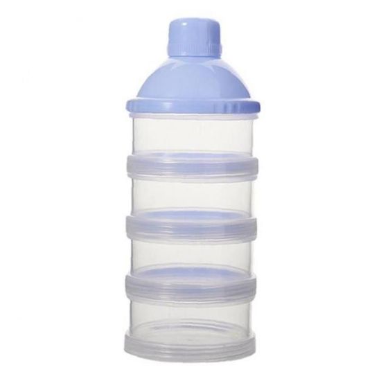 Distributeur De Lait En Poudre 4 Couches Portable - Boîte De Rangement Voyage Bébé, Sans BPA - 13
