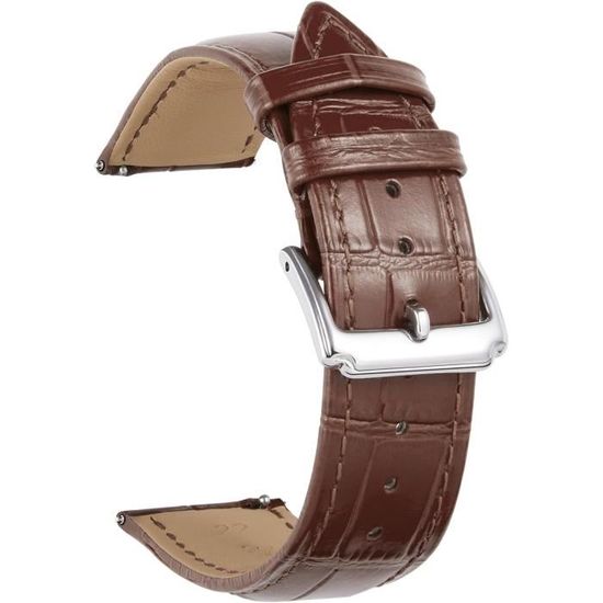 Bracelet Breitling cuir de veau Novonappa noir 20 MM - 428X