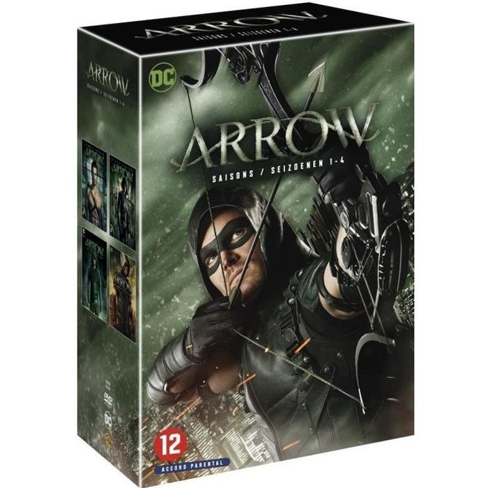 Dvd Warner Bros Arrow Saison 1-4