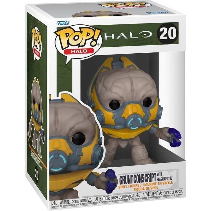 FUNKO POP Grunt with Weapon Halo Infinite - vue 4