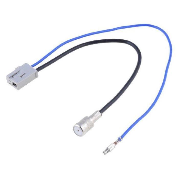 Adaptateur Antenne ISO F - Honda Accord/ CR-V/ Civic/ FR-V/ Fit/ Jazz/ Pilot/ Mazda 3/ 6/ Suzuki Swift