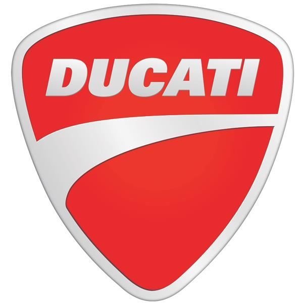 Stickers rétro réfléchissant Ducati