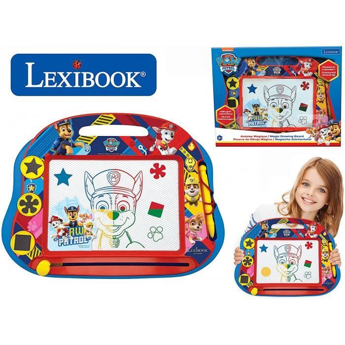 Lexibook- Ardoise Magique Multicolore Paw Patrol La Pat'Patrouille, Jouet Artistique Et Créatif Pour Filles Et Garçons, Magnétique A