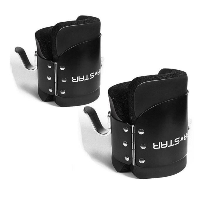1 paire de bottes suspendues Anti-gravité Inversion raccrocher chaussures thérapie accrocher la colo - Modèle: Black - HSJSZHA11179