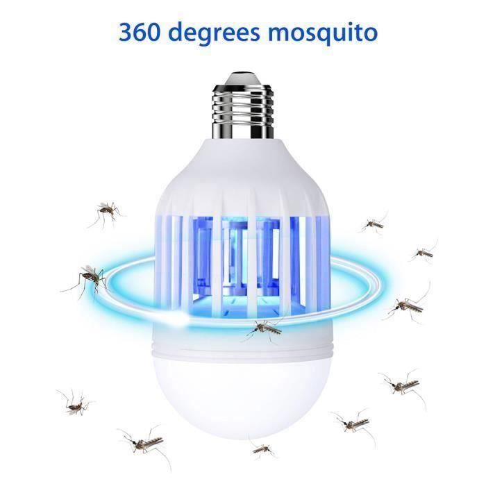 Lampe Anti-Insecte Lampe Anti-Moustique Electrique Tueur Destructeur de Mouches