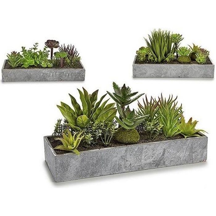 Jardinière Ibergarden Gris (15 x 16 x 30 cm)
