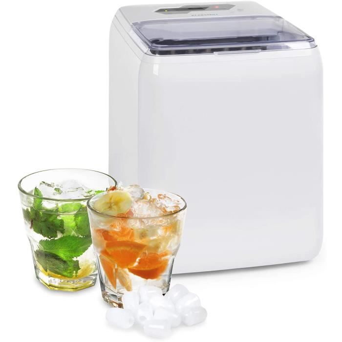MACHINE A GLACONS Klarstein Coolio - Machine à glaçons, Glace transparente, 20kg de glace par jour, Réservo6