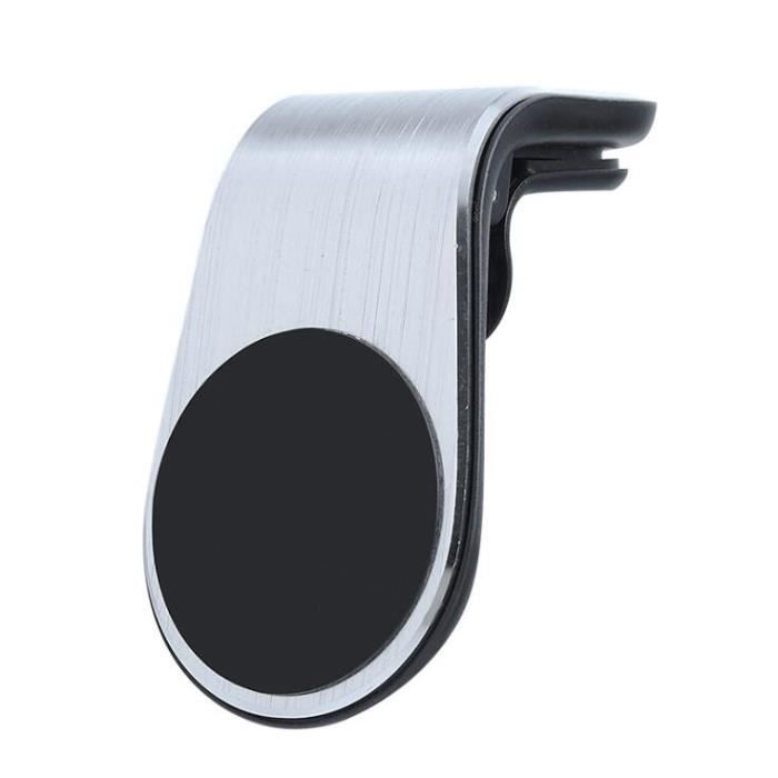 Supports voiture,Métal support de téléphone magnétique pour voiture pour Volkswagen, pour VW Tiguan Passat Golf - Type Argent