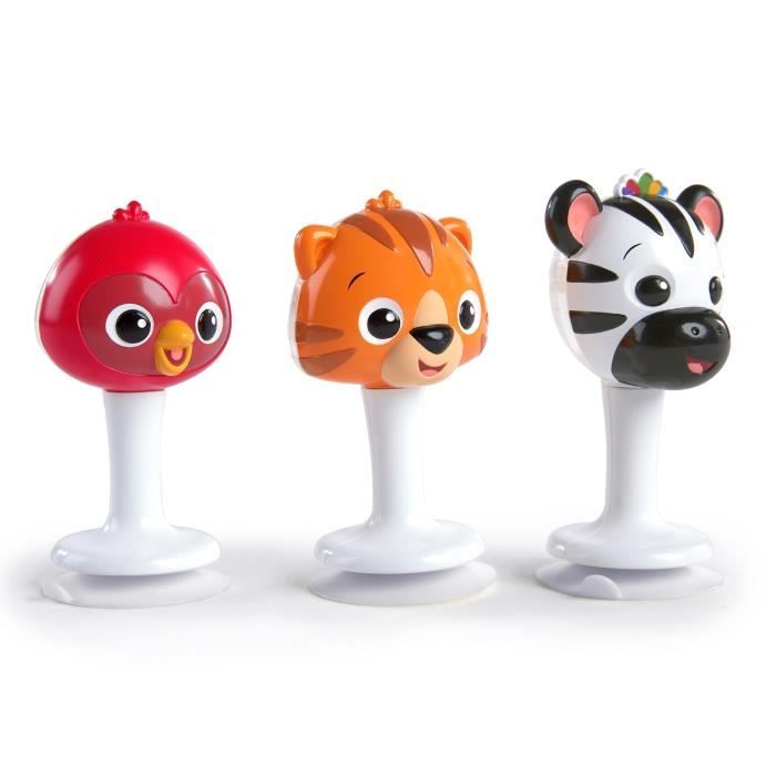 BABY EINSTEIN Rattle & Jingle Trio Hochets musicaux à emporter
