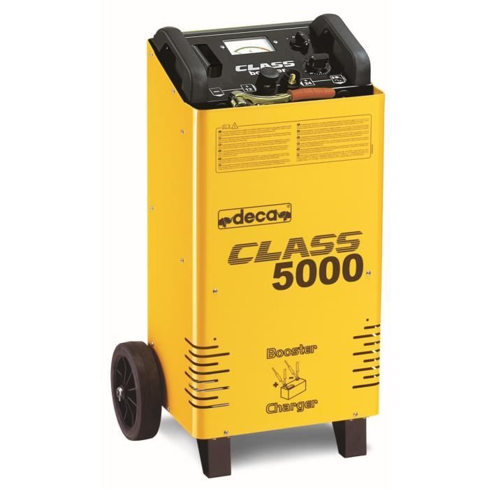 DECA Chargeur Démarreur de Batterie 12-24 Volts - 800 Amp/h