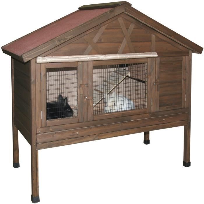 Abri pour rongeurs -4-Saisons- 127 x 66 x 110 cm