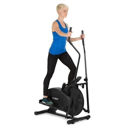 Capital Sports Orbit Crosstrainer fitness - Vélo Elliptique - charge max. 100kg - Noir