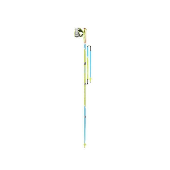 BATONS LEKI MICRO TRAIL FLASH CARBON 115 cm TU Vert