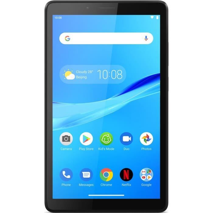 Tablette Tactile - LENOVO M7 - 7'' HD - RAM 1Go - Android 8.0 Stockage 16Go - WiFi - Iron Grey