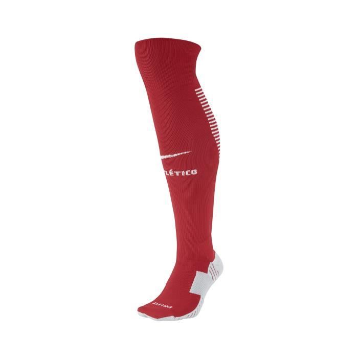 Chaussettes Atlético Madrid Domicile 2017/18 78 % Nylon / 14 % Coton / 4 % Polyester / 4 % Élasthanne