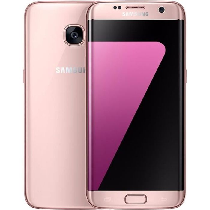 SAMSUNG Galaxy S7 Edge - Double sim 32 Go Rose
