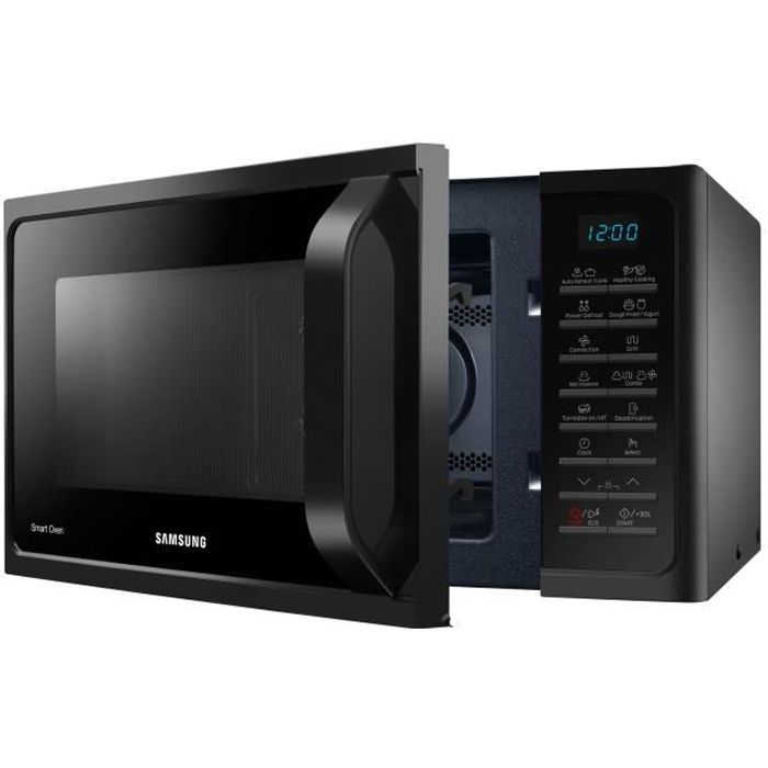 Samsung Smart Oven MC28H5015CK Four micro-ondes combiné grill pose libre 28 litres 900 Watt noir