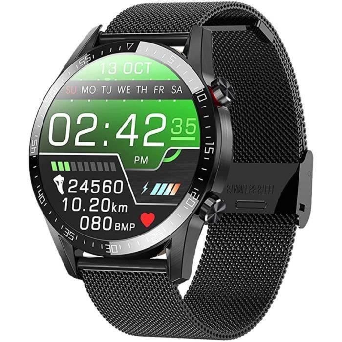 Montre Connectée, Montre Intelligente Homme IP67 Etanche Bracelet Connecté Cardio Podometre Smartwatch Sport Fitness Tracker