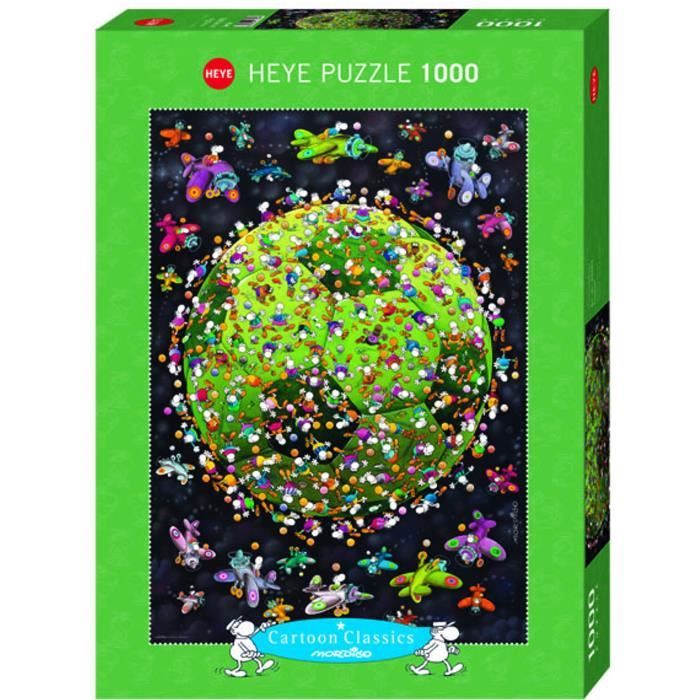 MERCIER Puzzle 1000 pièces Football - 50 x 70 cm