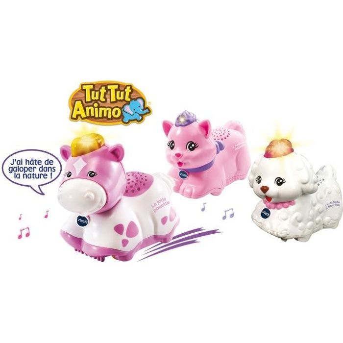 VTECH - TUT TUT ANIMO - Coffret Trio Coquettes