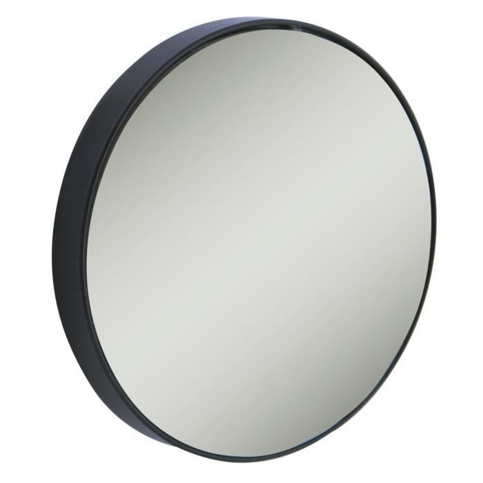 Petit miroir grossissant 15x avec 3 ventouses: Hygiène et Soins du corps