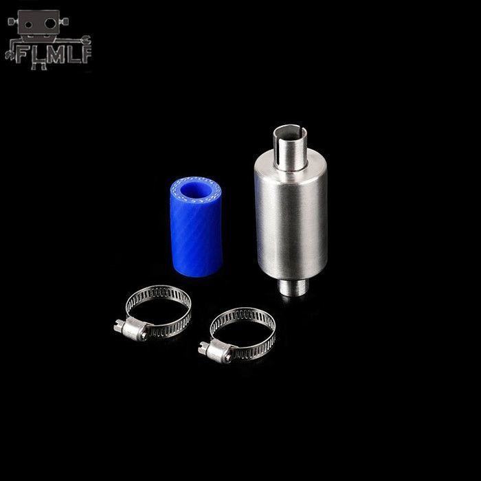 Tuyau D'Échappement Aluminium Pour Voiture RC HSP 1/10 - Pièce De Rechange Performance - Longueur 13,2cm - 7