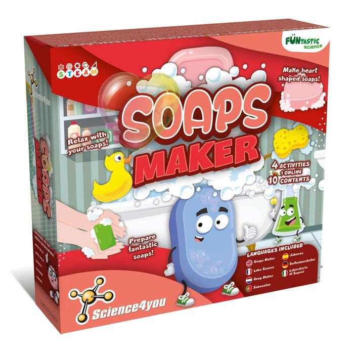 Jeu de creation savon Science4you - 80003536