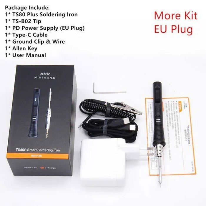 Punta per saldatore TS80 TS80P TS1C originale TSB02 BC02