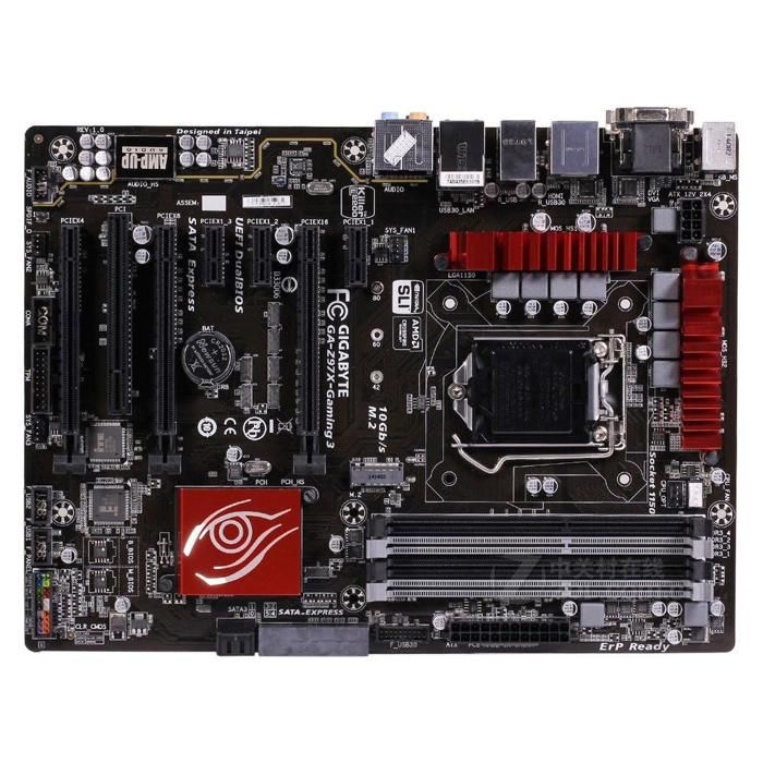Carte mère GIGABYTE Z97X-Gaming 3 Intel Z97 Socket LGA1150 4xDDR3 SDRAM 32GB ATX - Gigabyte