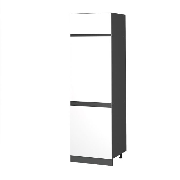 Armoire pour frigo R-Line 60cm J-Shape Blanc/Anthracite Vicco 39751