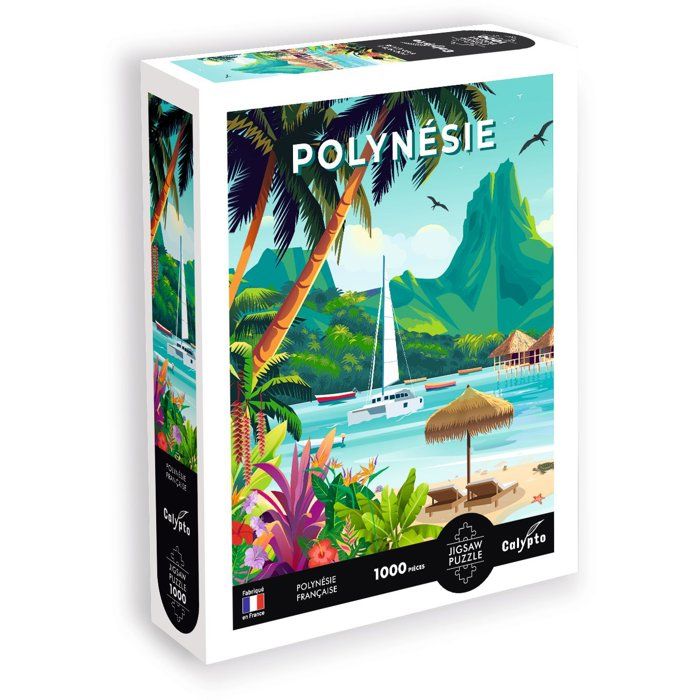 Puzzle 1000 pièces SentoSphère Polynésie Français - vue 2