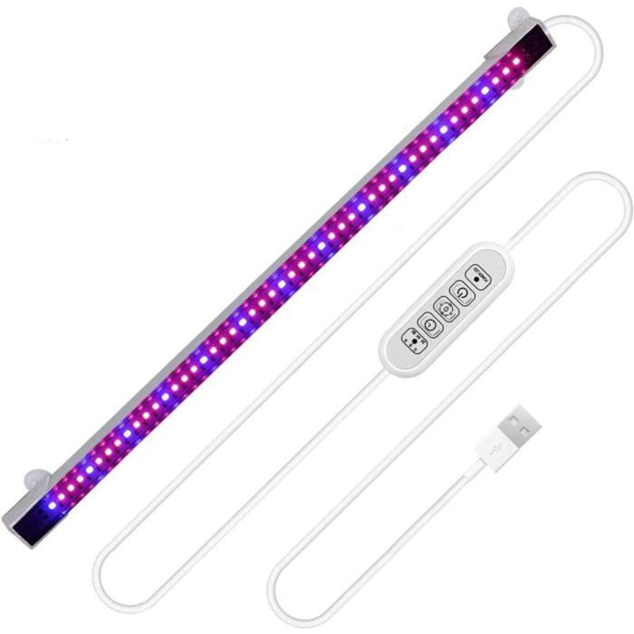 clairage horticole lampe de croissance pour plantes dintrieur 48 LED avec chronomtrage auto YYV