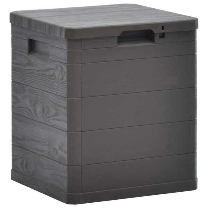 Prix bas - Boîte de rangement de jardin - grand volume - 90 L Marron （481084902263)