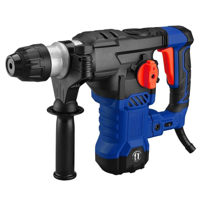 EBERTH Marteau de Démolition Piqueur Perforateur Burineur Démolisseur 1600W