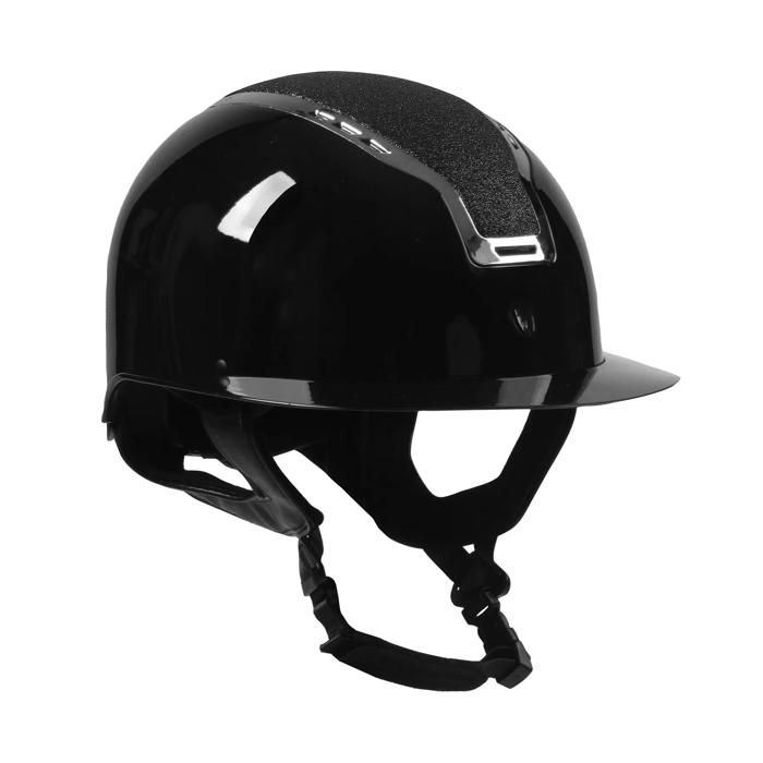Comparer les prix de Casque déquitation femme Horka Gaudi glossy - Noir - M/L (57-59 cm)