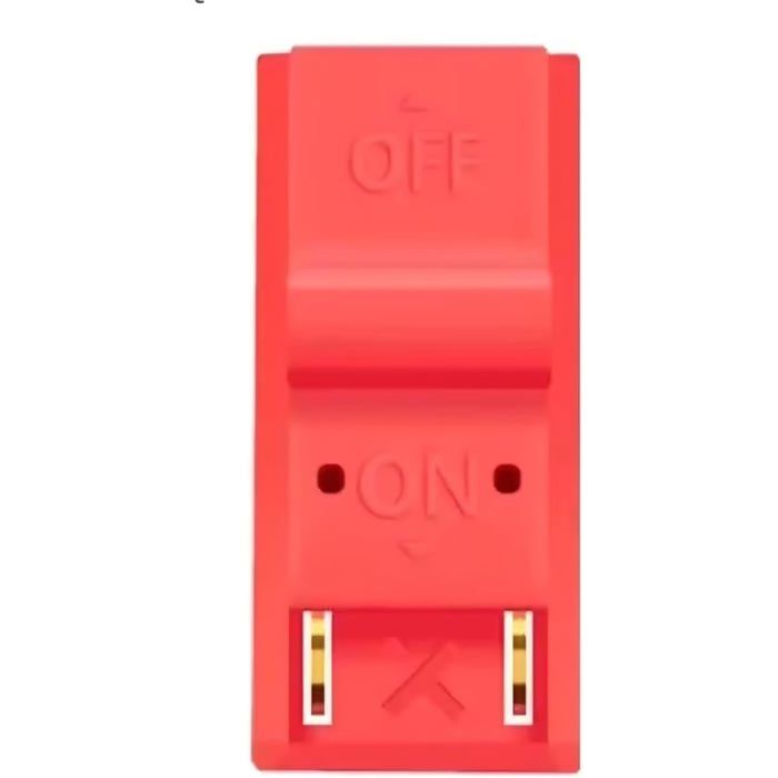 Bouton de Réparateur RCM Switch Rouge Interrupteur On/Off pour Console
