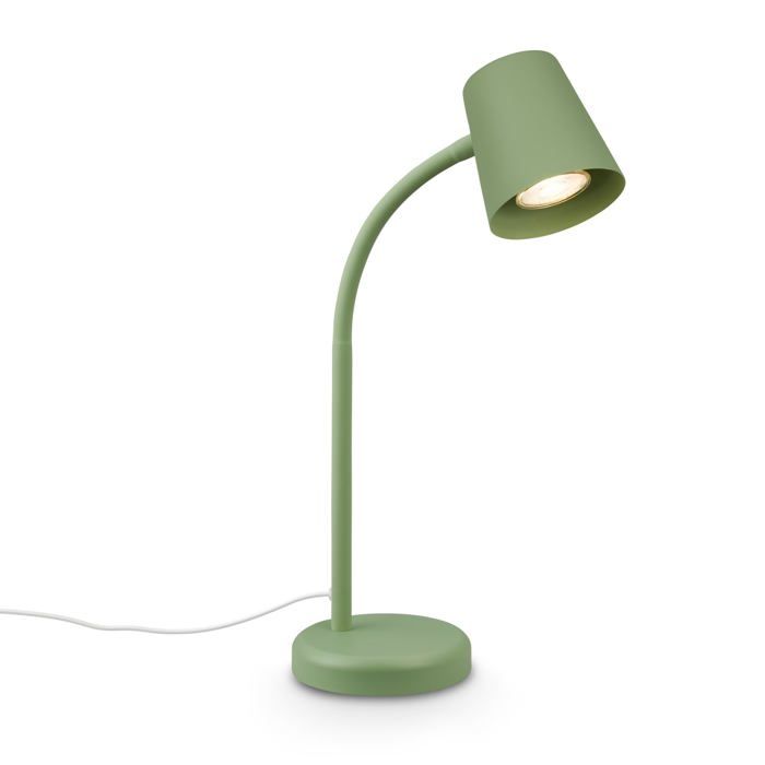 - Lampe de chevet lampe de bureau ientable lampe de table GU10 pour bureau à domicile avec interrupteur à câble Ve LAMPE A POSER