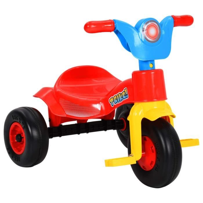 Tricycle pour enfants - AKOZON - Multicolore - 3 roues - Siège ergonomique